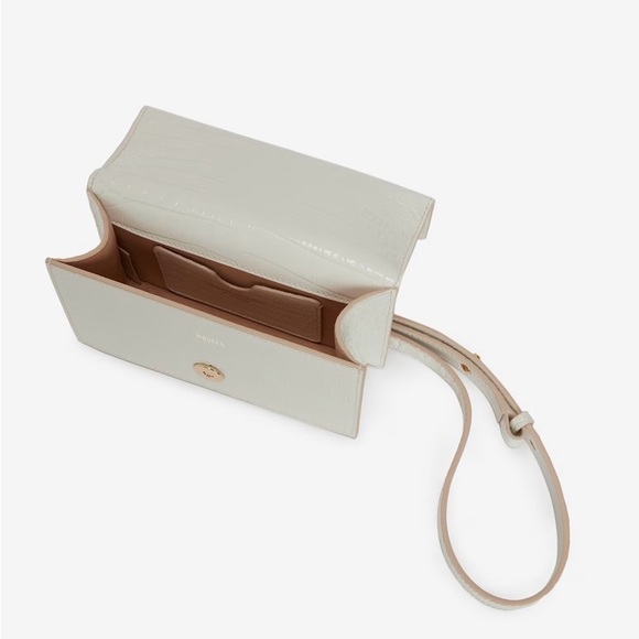 Alexander McQueen Women's Mini Jewelled Satchel in Deep Ivory. New w/out tags. - Picture 4 of 13